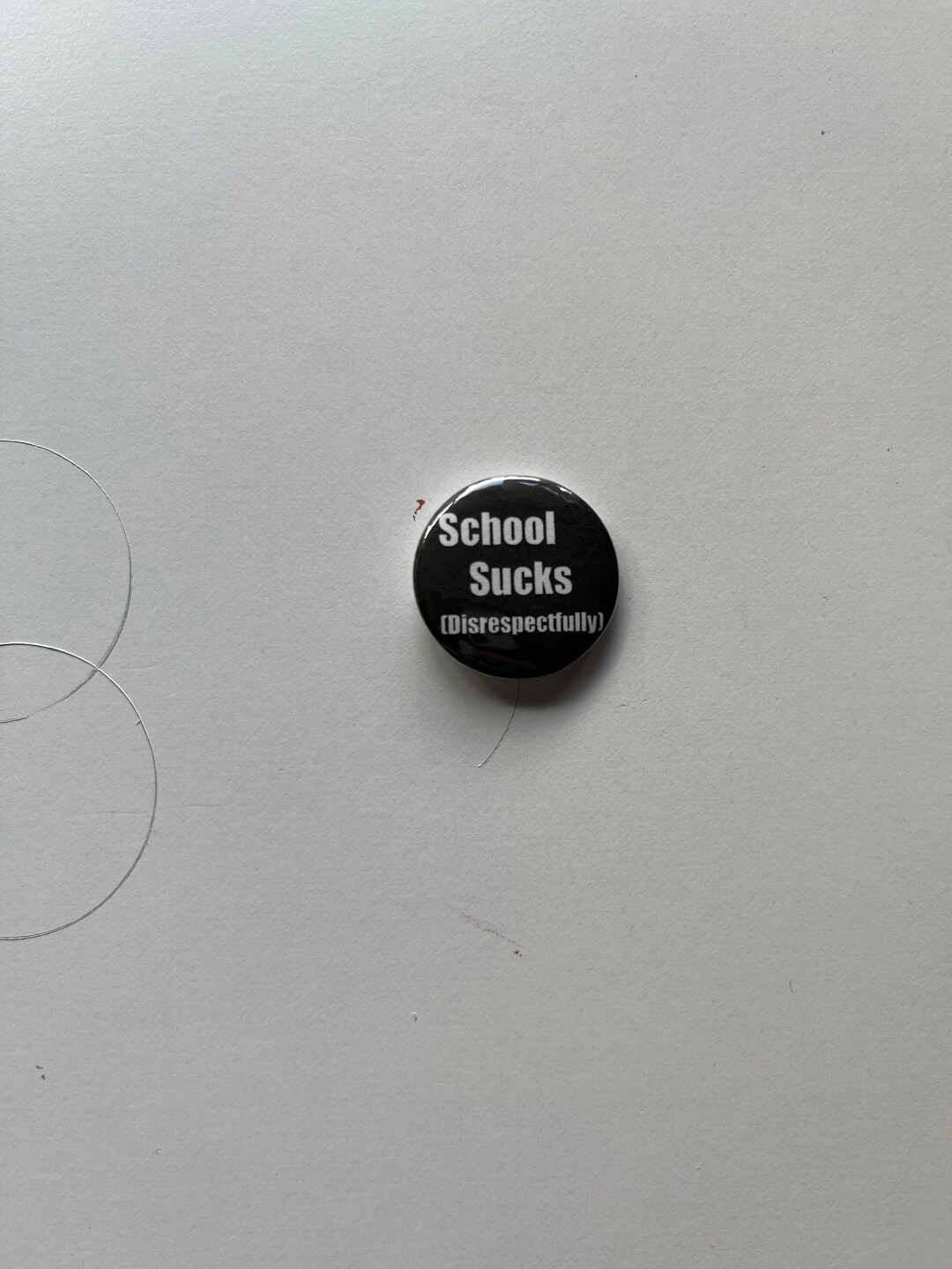School Sucks Pin - Etsy