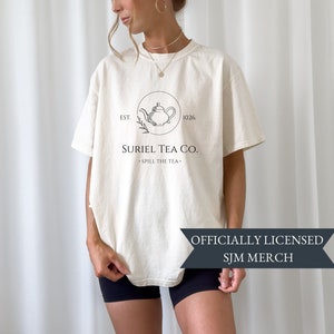 Suriel Tea Co Shirt, offizielle SJM Ware, ACOTAR Shirt, Ein Gericht der Dornen und Rosen Shirt, Gericht der Träume Shirt, Velaris Shirt