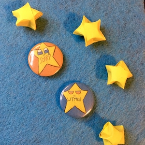Little Star Pals Buttons! | Cute Pinback Buttons