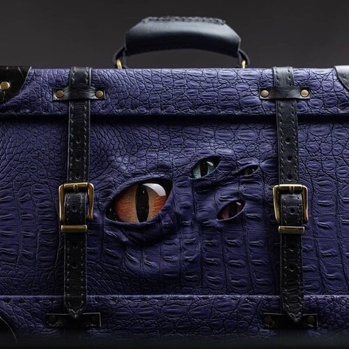 Real Leather All-in-one DM Kit in Black Fully Handmade - Etsy