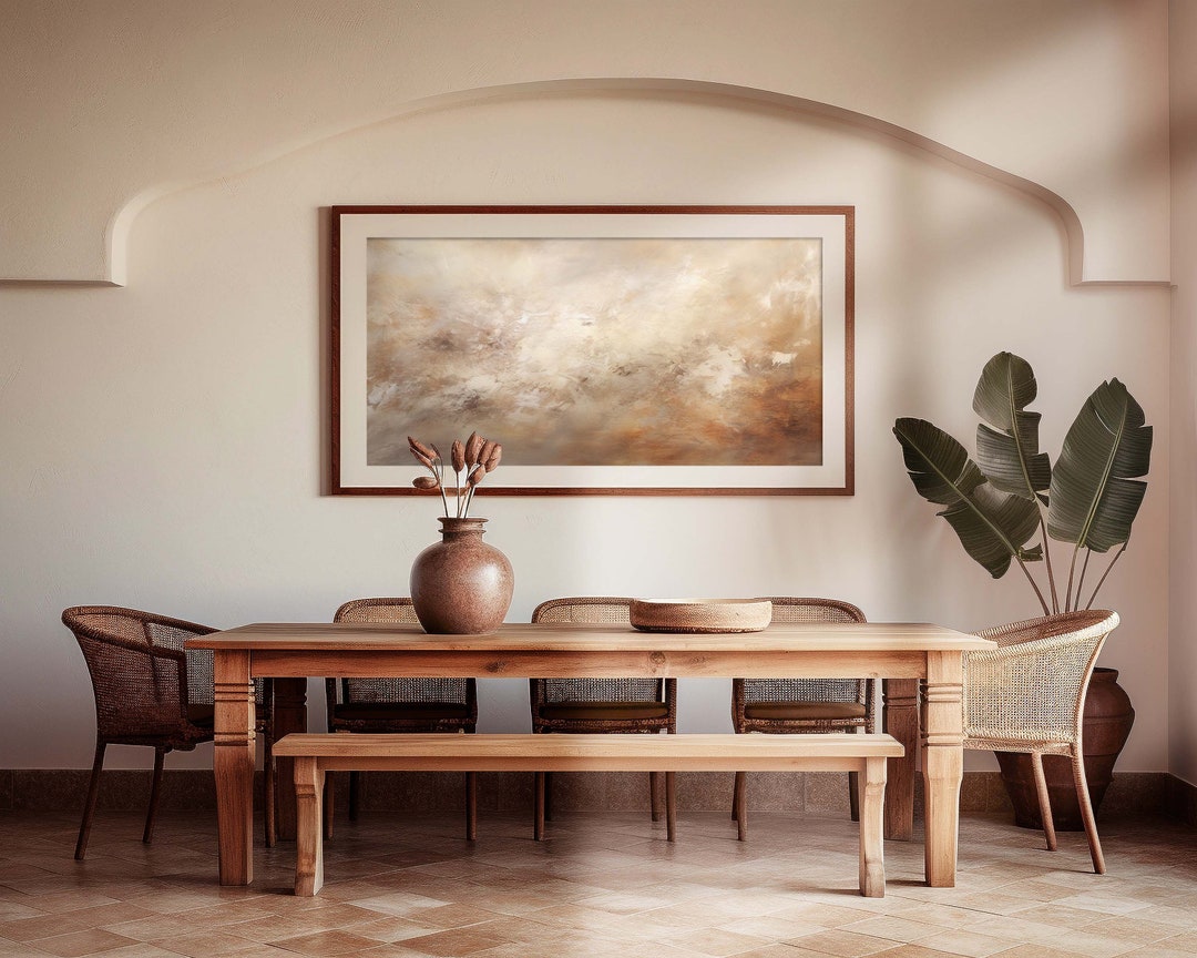 Panoramic Frame Mockup, 21 Ratio Landscape Frame Mockup PSD