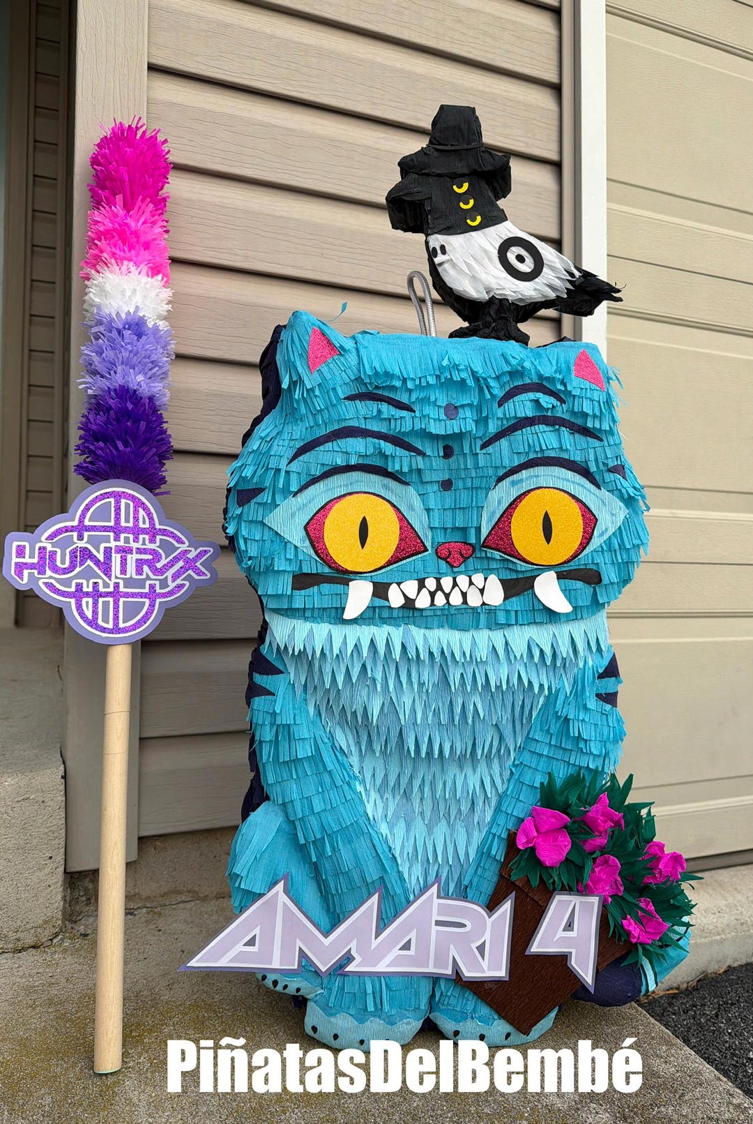 K-pop Demon Hunters Inspired Pinata | Party Decor Kpop Birthday Piñata ...
