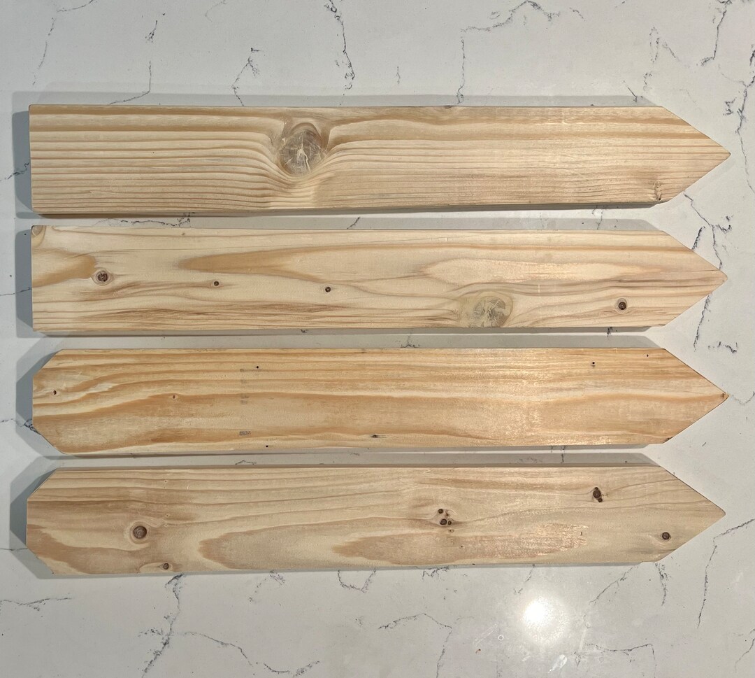 Unfinished Wood Arrow/ Directional Arrows/ DIY Wood Arrow Projects Etsy