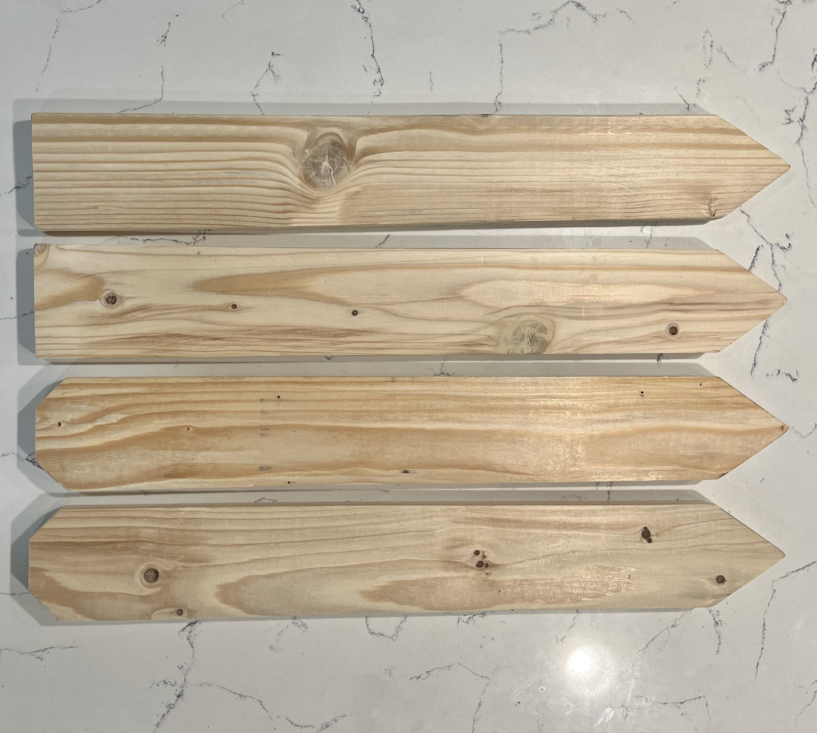 Unfinished Wood Arrow/ Directional Arrows/ DIY Wood Arrow Projects Etsy