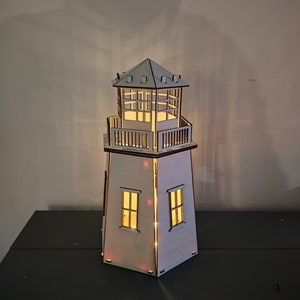 Tealight lighthouse