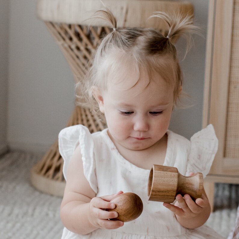 Kookaroo Montessori Toy Set 5 Kidsafe Wooden Toys Handcrafted From