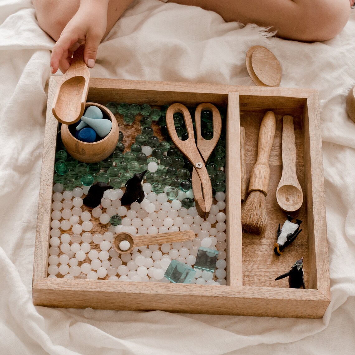 Sensory Play Bin 9 Montessori Sensory Bin Tools 1 Sensory Etsy