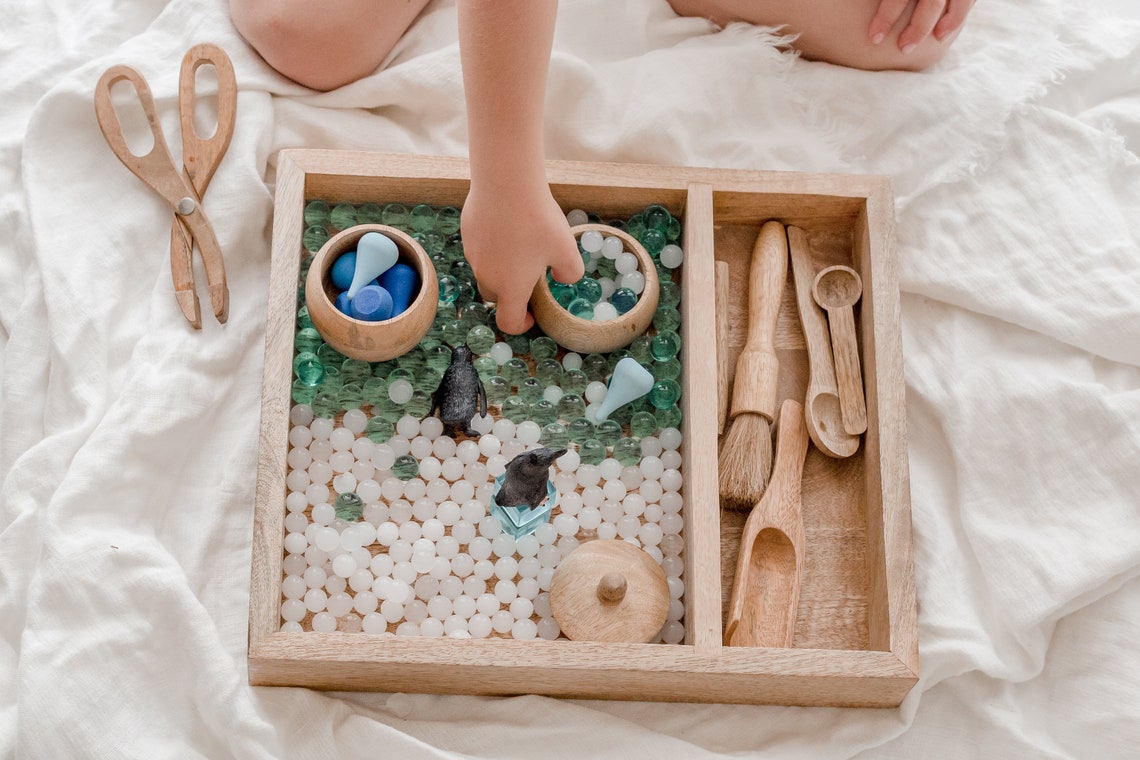 Sensory Play Bin 9 Montessori Sensory Bin Tools 1 Sensory Etsy