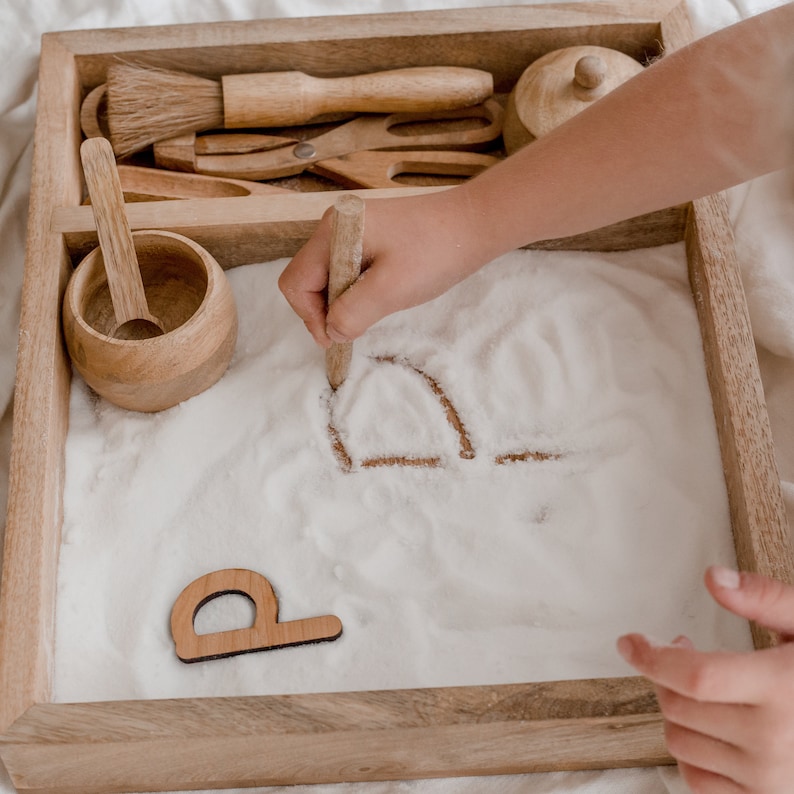 Sensory Play Bin 9 Montessori Sensory Bin Tools 1 Sensory Etsy