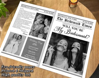 Trauzeugin Einladung, Brautjungfer Einladung, Trauzeugin Einladung, Brautjungfer Einladung, Brautjungfer Einladung, Brautjungfer Einladung, Hochzeitszeitung, Blumenstrauß Zeitung