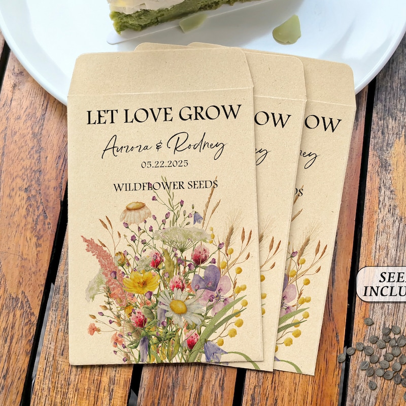 Seed Wedding Favors - Etsy