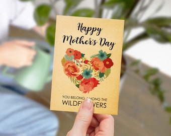 Custom Seed Packets Favor /Personalized Gift for Mom/Mother's Day Favor/Custom Seed Packet Favor/Wildflower Seed Packet/Wedding Seed Packet