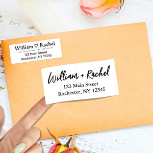 Personalized Address Labels for wedding, birthday, Graduation/Return Address Labels/Guest Address Labels/Custom Recipient Address Labels