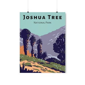 Joshua Tree National Park, CA Poster - 16&#39;&#39; x 20&#39;&#39; and 18&#39;&#39; X 24&#39;&#39;