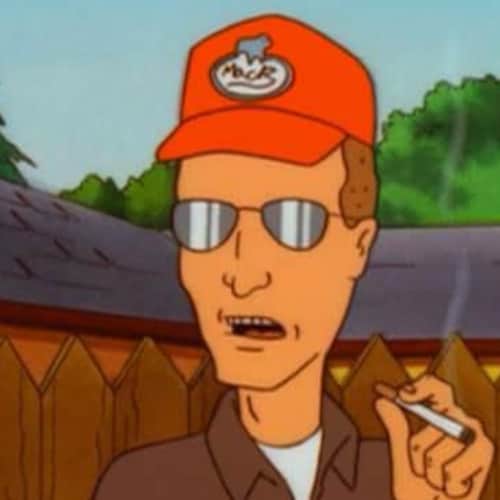 what brand of cigarettes does dale gribble smoke High on Information Pin Butterfly Back King of the Hill' Fans
