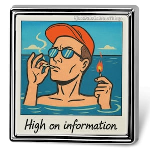 what cigarettes does dale gribble smoke Dale Gribble Iron on Patch