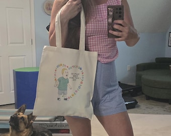 Thats my purse I dont know you! BOBBY HILL essential canvas tote 14x15x3