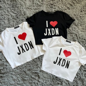 I Heart Jxdn Baby Tee | Jaden Hossler Baby Tee