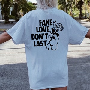 Fake Love Don't Last Tops | MGK T-shirt/Long Sleeve/Crewneck/Hoodie