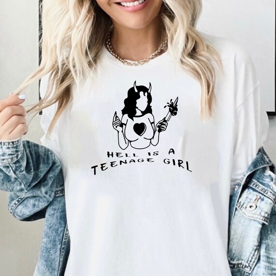 Long sleeve t shirts teenage best sale girl