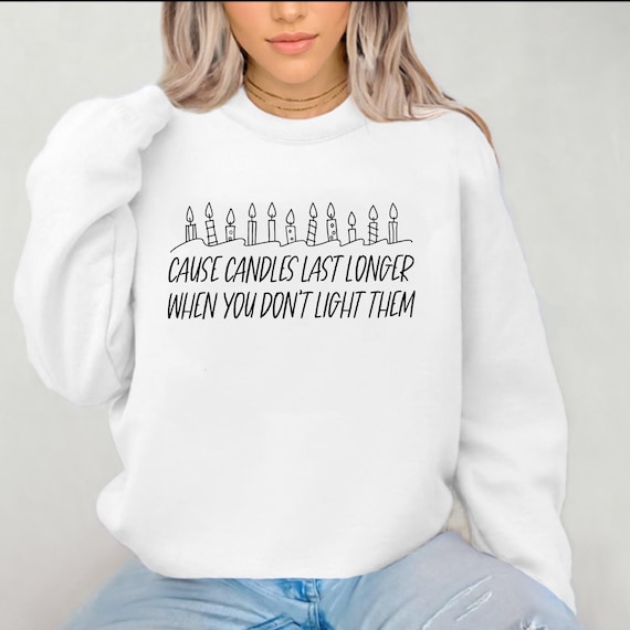 Camiseta Candles Top Camiseta Jaden Hossler Manga larga