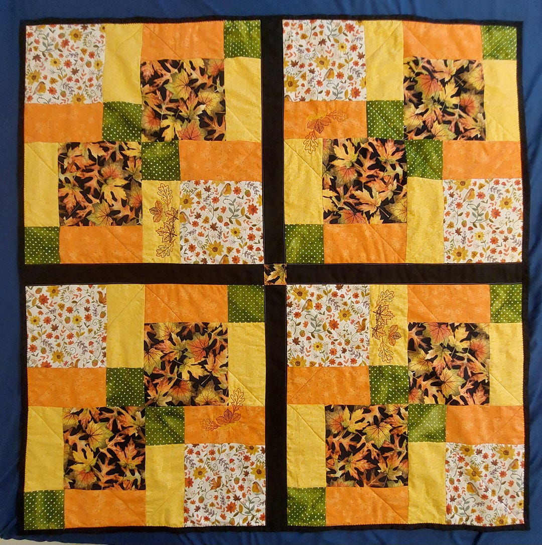 Hand Pieced Lap Quilt or Throw - Etsy