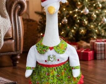 Porch Goose Christmas dresses
