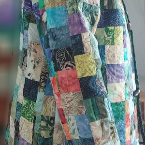 Geometric Graphic Patchwork Zipper Fly Jacket