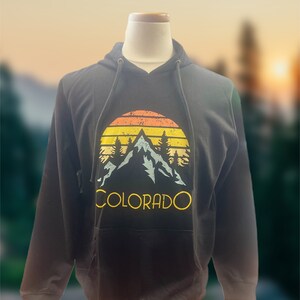 Colorado black hoodie