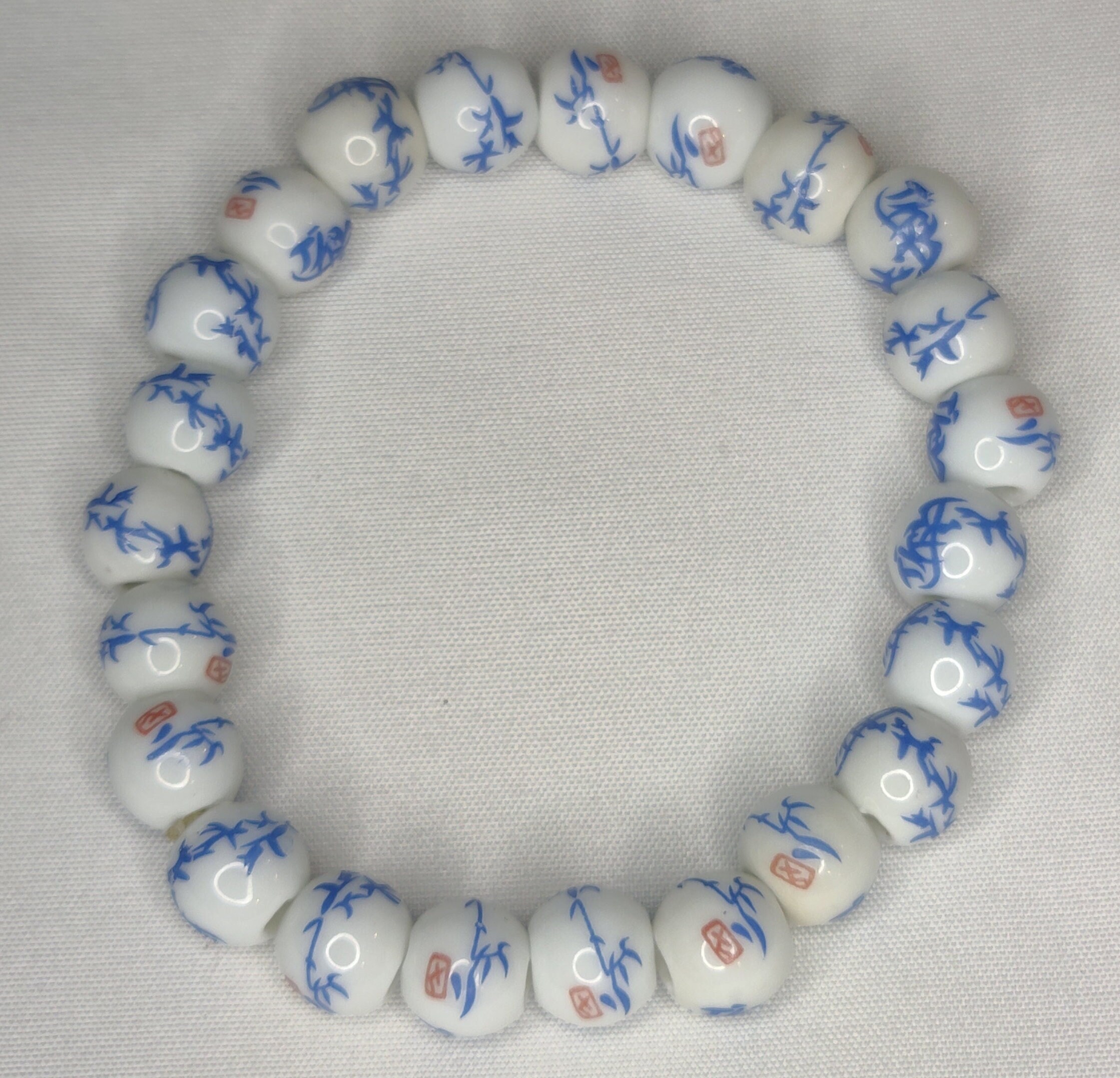 Zodiac Inspired Bracelet | Chinese Accessories | Jewelry | Porcelain
