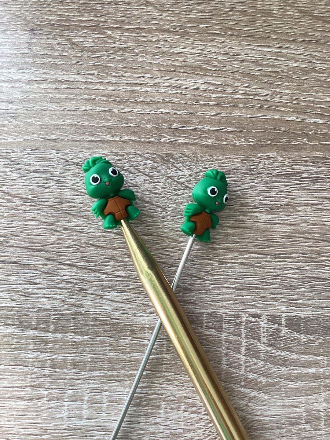 Turtle, 3D Turtle Silicone Stitch Stoppers, Point Protectors, Knitting ...