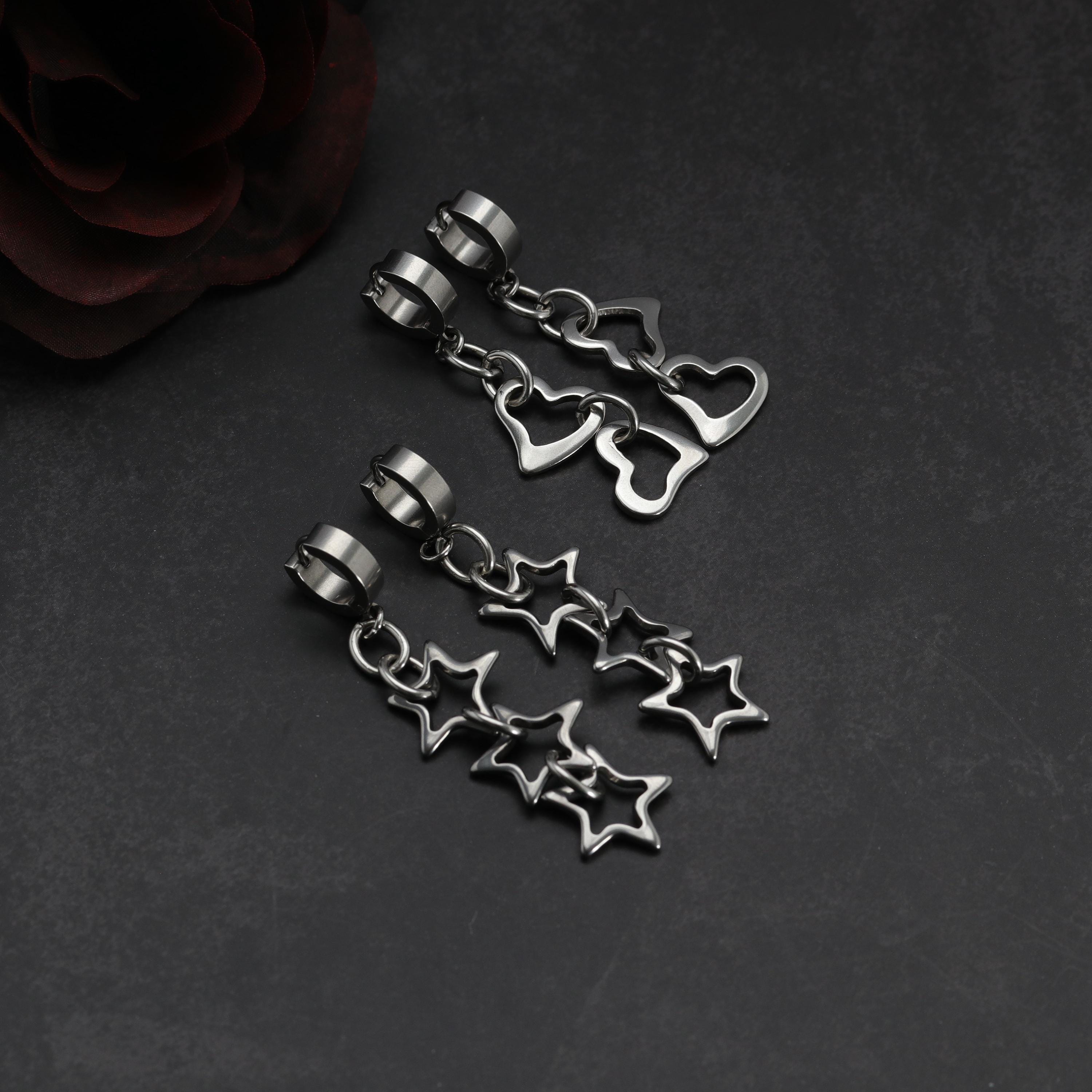 TATIANA☆[SILVER925] Bulky Emblem Circle One-Touch Earring Designer fashion, Seoul-fully created | W Concept
