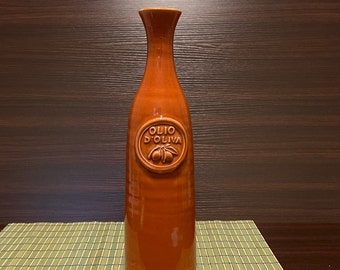 Vintage Crate & Barrel Ceramic Oil Bottle
