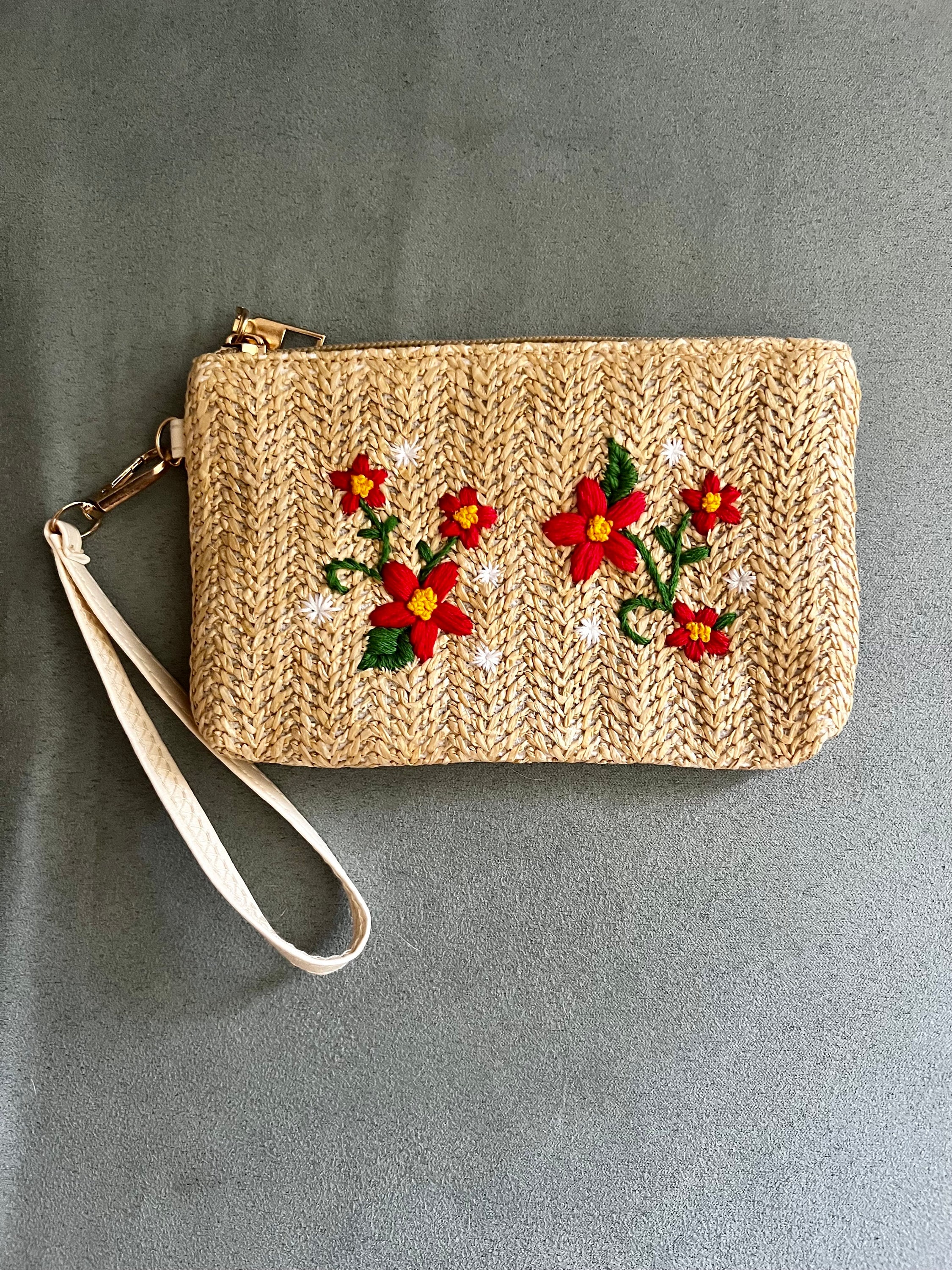 Straw Wristlet Etsy Singapore