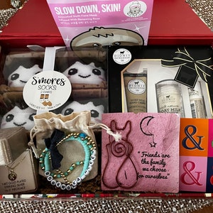 Caja de regalo navideña personalizada