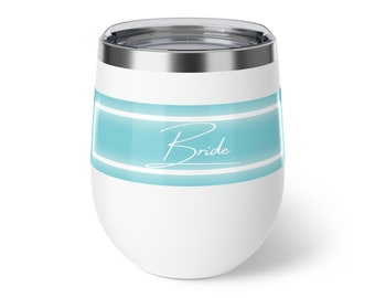 Tasse isolée sous vide en cuivre Bride, 12 oz