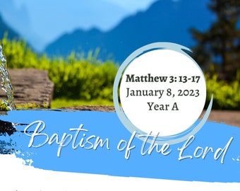 Baptism of the Lord Youth Group Lesson