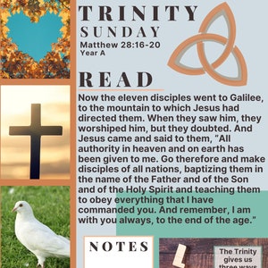 Trinity Sunday Youth Group Lesson