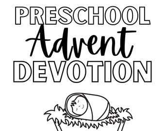 Preschool Advent Devotion