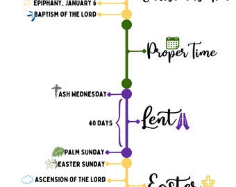 Decorative Liturgical Calendar