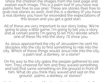 Palm Sunday Children's Message