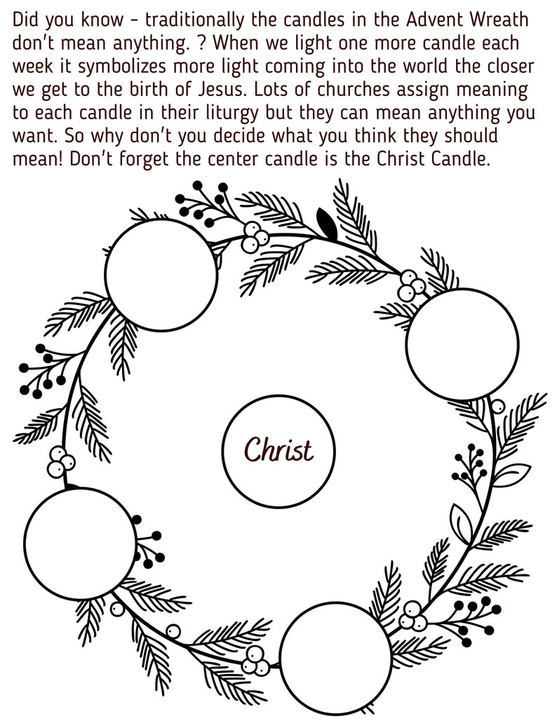 Advent Youth Group Lessons Etsy