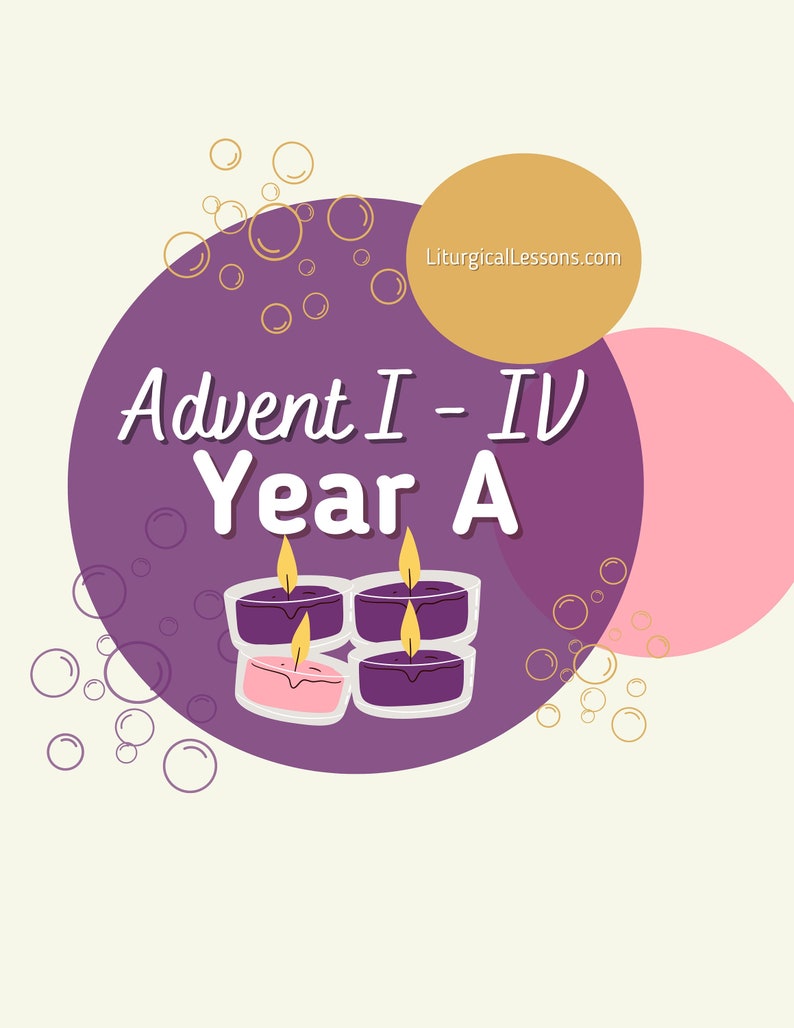 Advent Youth Group Lessons Etsy