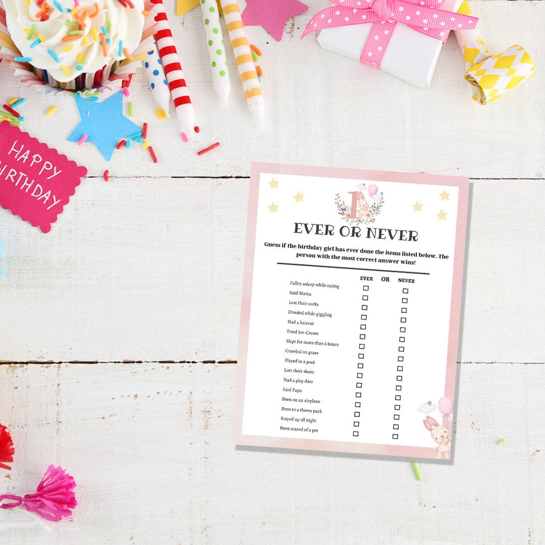 Girl First Birthday Party Games1st Birthday Games for Girlsbabys First