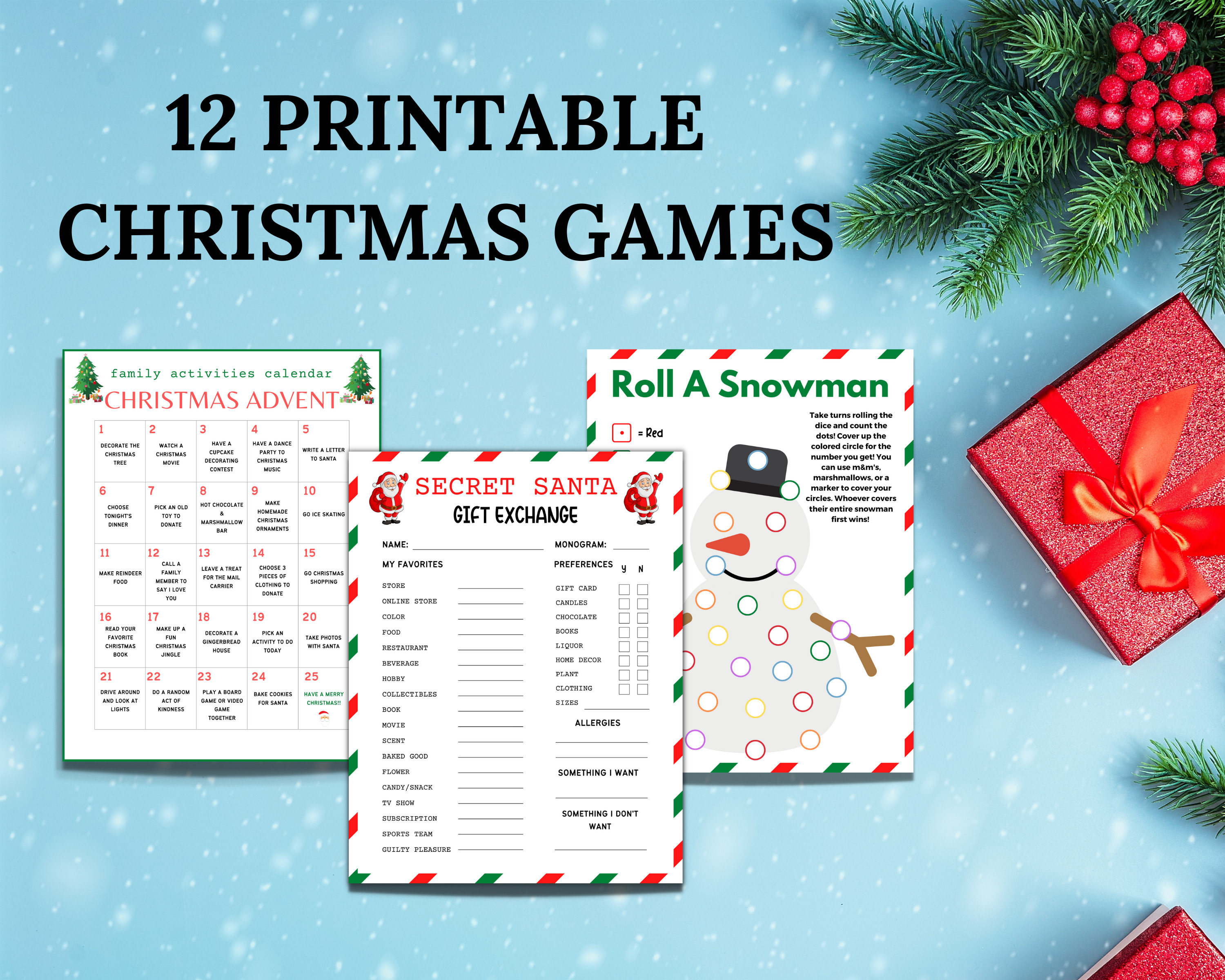 Christmas Activities For Adults