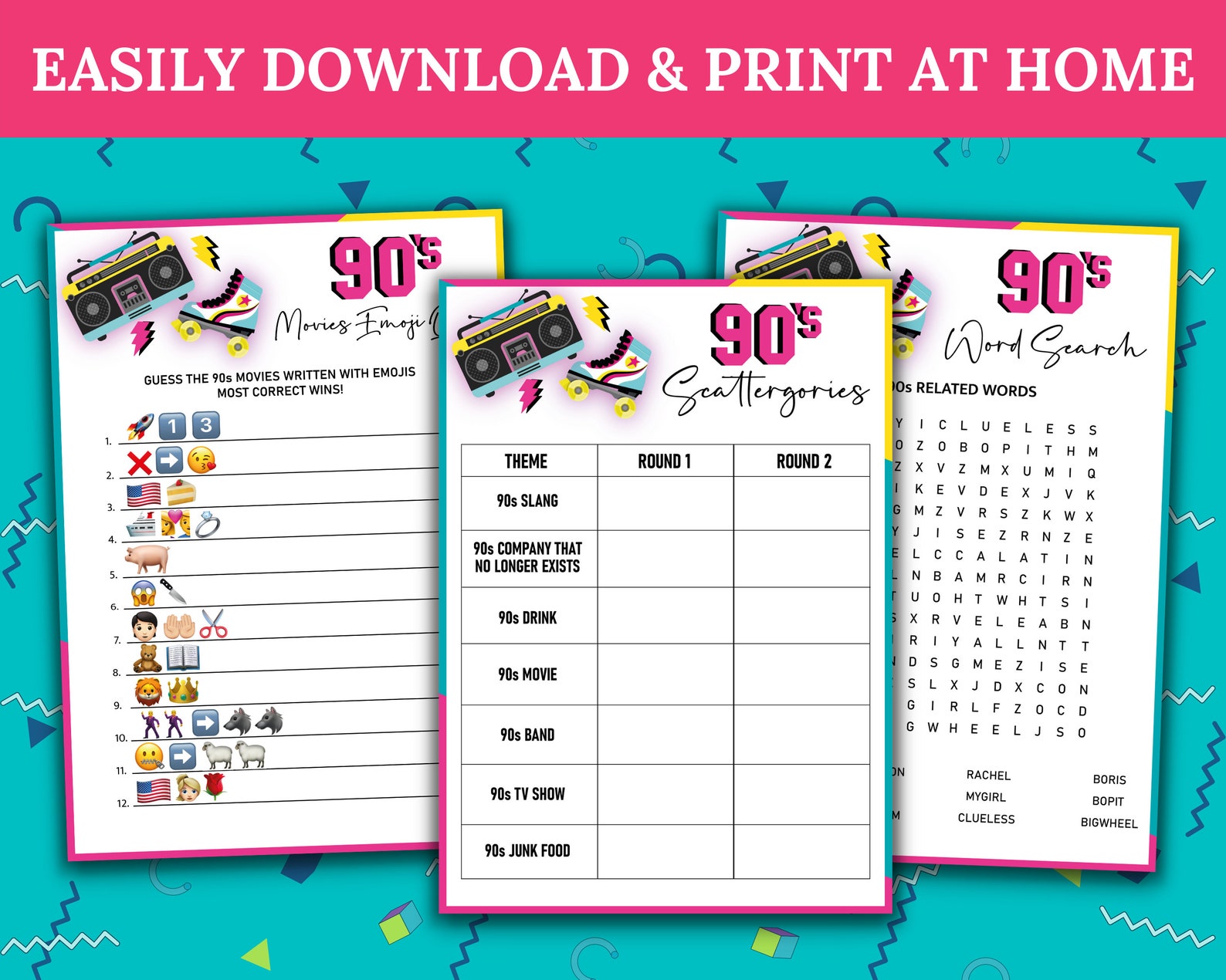throwback-bash-29-90s-party-games-and-activities-easy-kids-parties