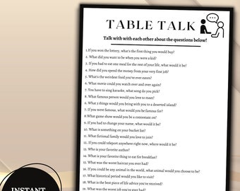 Ice breaker game|ice breaker questions|office party games|dinner party games|conversation cards|ice breaker printable|adult party games
