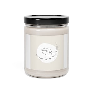 Aesthetic Nurse Merch Scented Soy Candle boss babe nursing gift injector rn cosmetic accessories filler esthetician