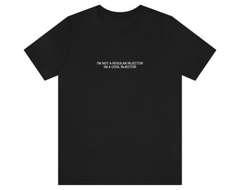 Cool InjectorT Shirt enfermera ropa estética rn rellenos esteticista cosmético inyector accesorios boss babe regalo medicina