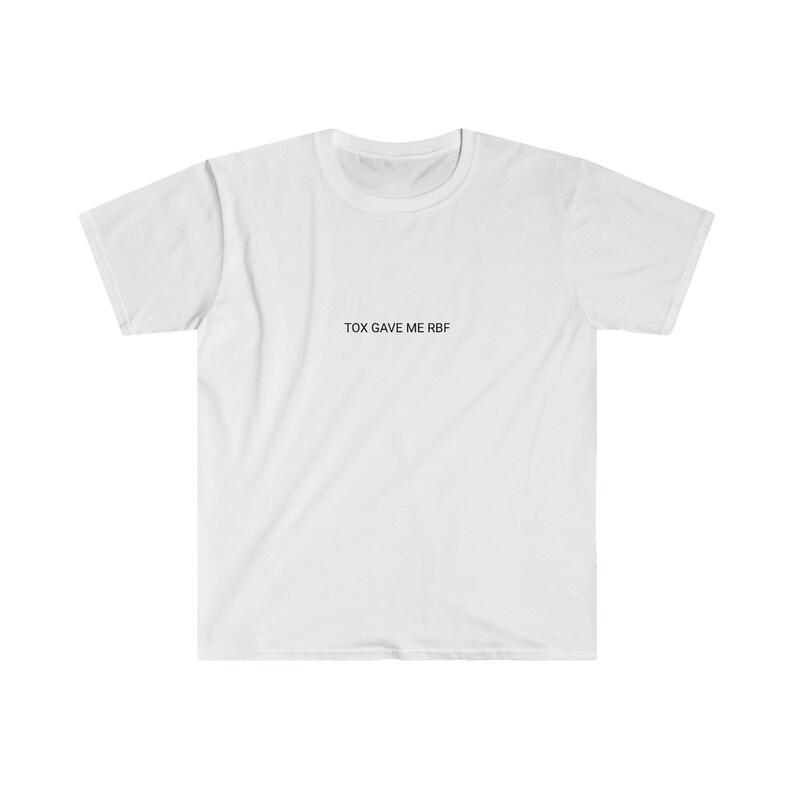 TOX gave me RBF tshirt aesthetic medicine nurse injector cosmetic beauty lash tech medical apparel esthetician aesthetician tox fillers gift image 3